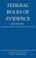 Federal Rules of Evidence; 2026 Edition: With Internal Cross-References cover