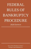 Federal Rules of Bankruptcy Procedure; 2026 Edition cover